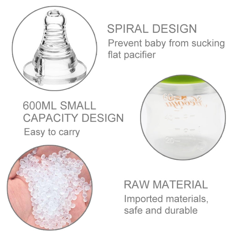60ml  Food Grade Plastic Mini Beverage Bottle Leak Proof Cute Nursing Bottle With Nipple For Baby