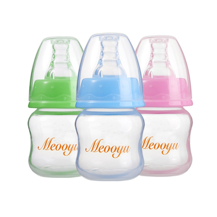 60ml  Food Grade Plastic Mini Beverage Bottle Leak Proof Cute Nursing Bottle With Nipple For Baby