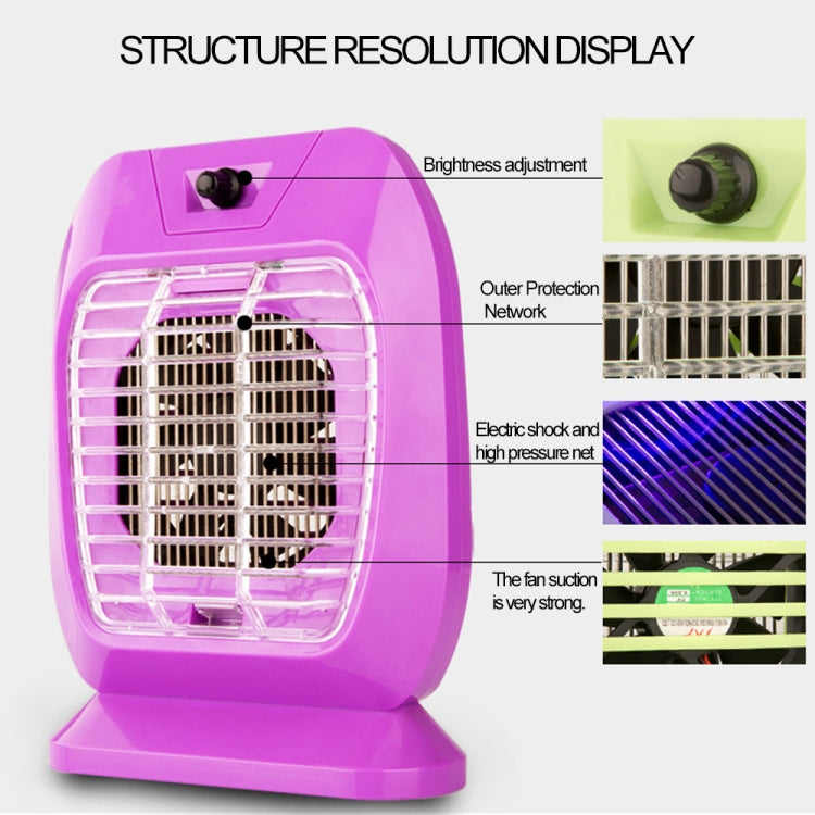 2 in 1 USB Negative Ion Air Purifier UV LED Nightlight Efficient Mosquito Killer No Radiation Mosquito Catcher, Random Color Delivery