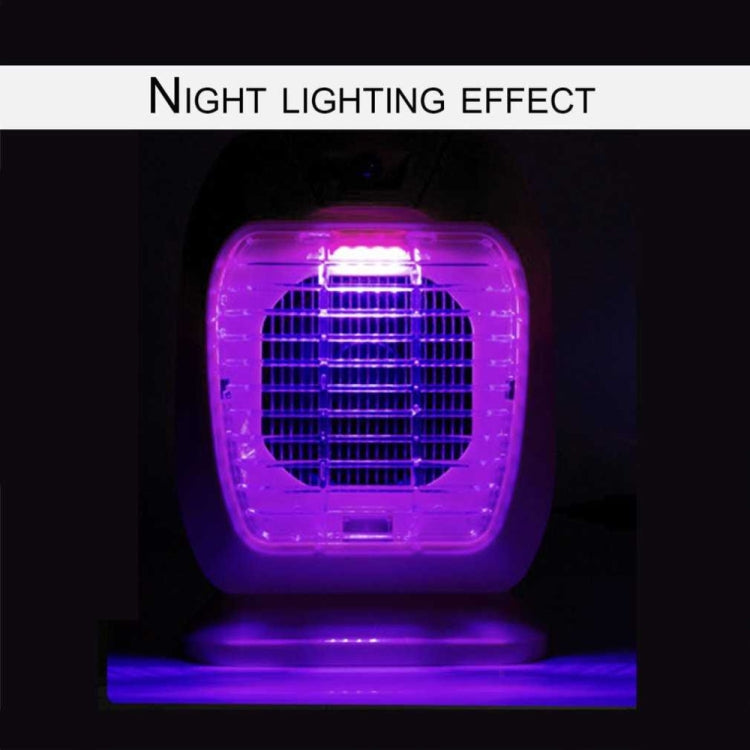 2 in 1 USB Negative Ion Air Purifier UV LED Nightlight Efficient Mosquito Killer No Radiation Mosquito Catcher, Random Color Delivery