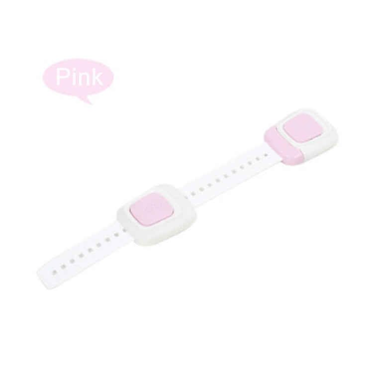 3 PCS Multifunction Double Button Child Lock Drawer Door Wardrobe Baby Safety Lock, Random Color Delivery