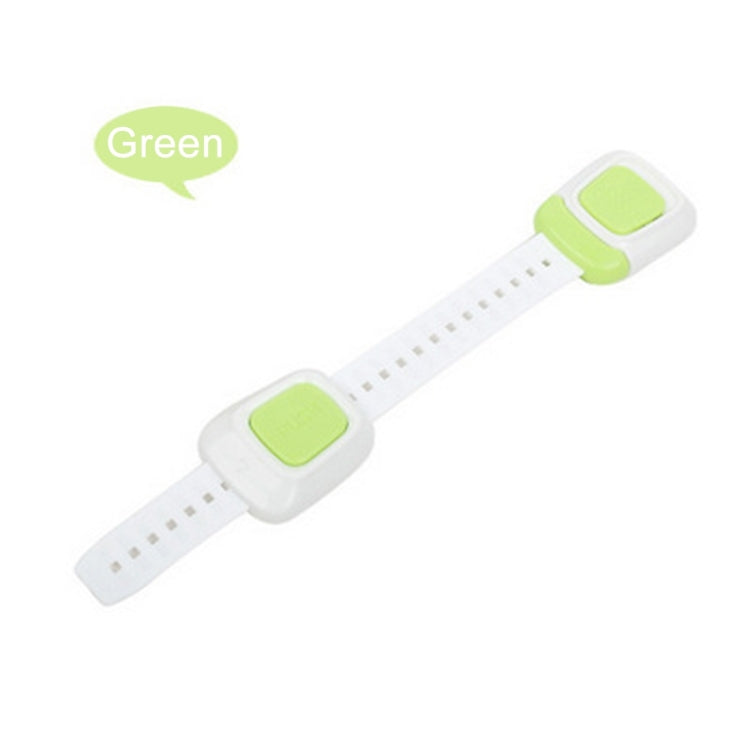 3 PCS Multifunction Double Button Child Lock Drawer Door Wardrobe Baby Safety Lock, Random Color Delivery