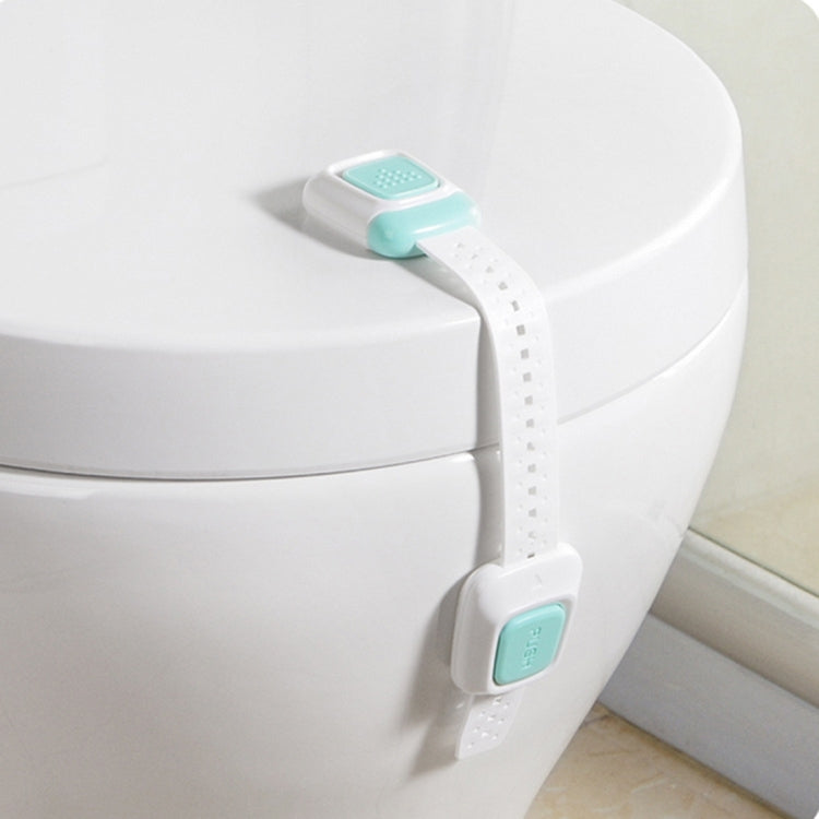 3 PCS Multifunction Double Button Child Lock Drawer Door Wardrobe Baby Safety Lock, Random Color Delivery
