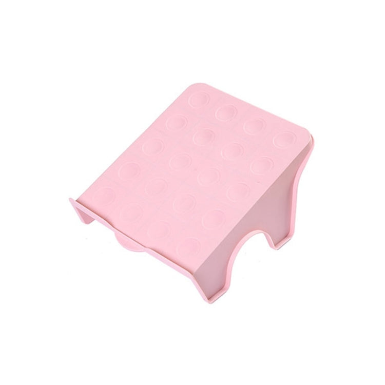 2 PCS Creative Plastic Double Shoe shelves, Size: 25.5 * 20.7cm