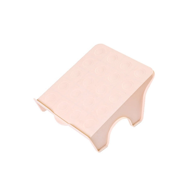 2 PCS Creative Plastic Double Shoe shelves, Size: 25.5 * 20.7cm