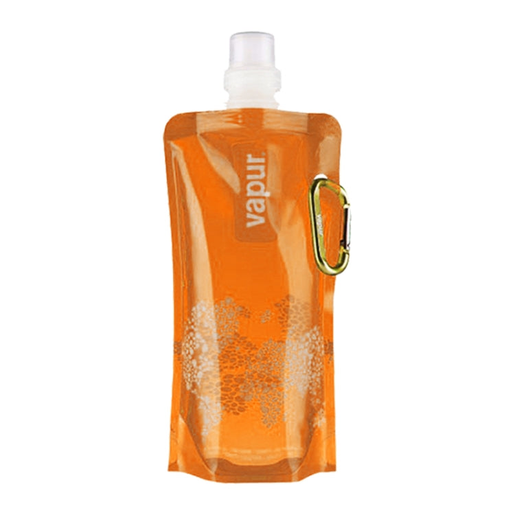 500ml Portable Ultralight Foldable Plastic Water Bag Outdoor Sports Supplies Hiking Camping Soft Water Pouchï¼Œ color random delivery