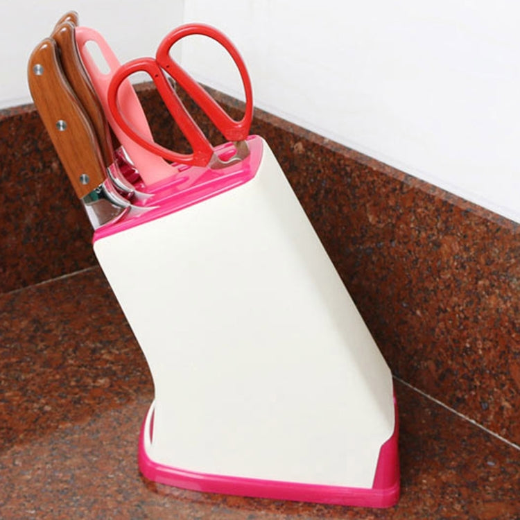 Multifunction Kitchen Accessories Plastic Knife Rack Storage Rack, Size: 17.5*10.5*21.5cm