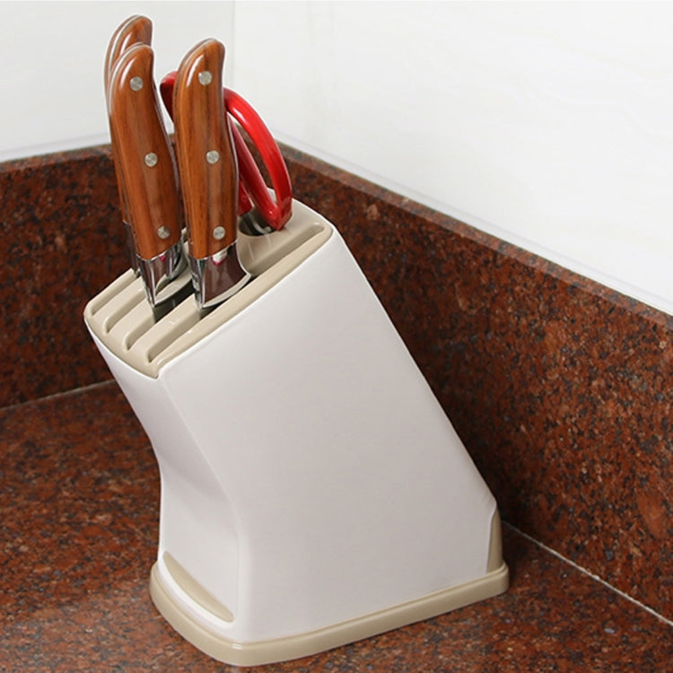 Multifunction Kitchen Accessories Plastic Knife Rack Storage Rack, Size: 17.5*10.5*21.5cm