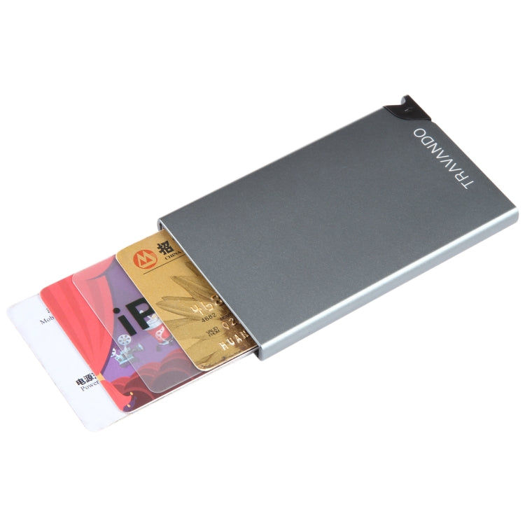Metal Business Card Holder Credit Card ID Case Collector with Bandage
