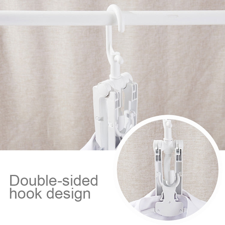 Multi-function Rotating Rack Foldable Hanger Holder Plastic Type Storage Home Organization Tool