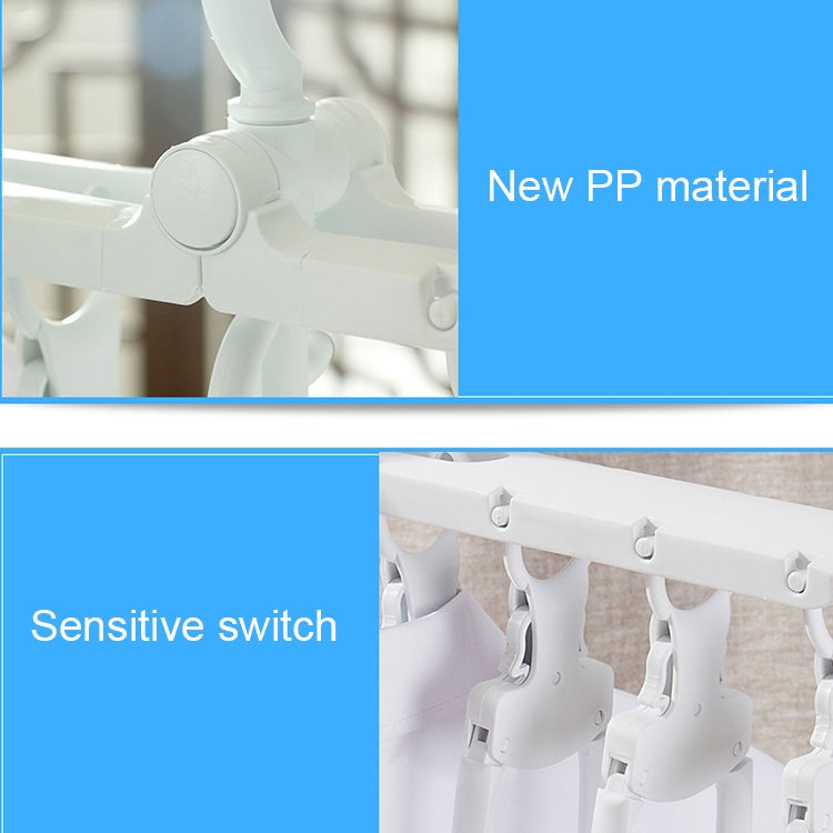 Multi-function Rotating Rack Foldable Hanger Holder Plastic Type Storage Home Organization Tool