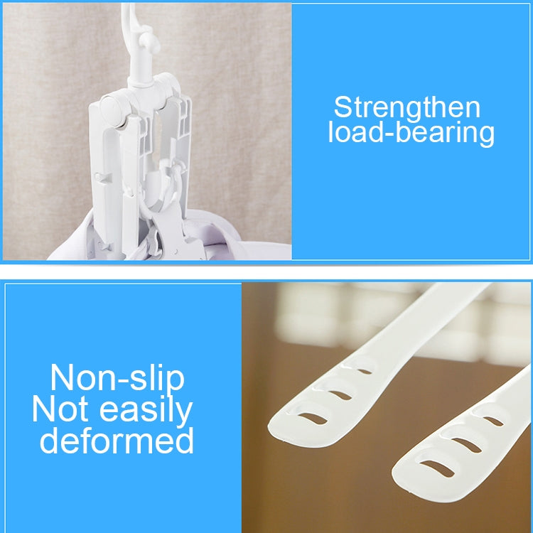 Multi-function Rotating Rack Foldable Hanger Holder Plastic Type Storage Home Organization Tool