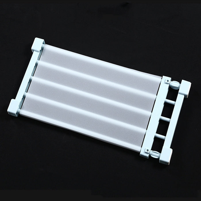 Wardrobe Storage Layered Baffle Cabinet Shelf Dormitory Partition Cupboard Partition Board, Width: 24cm, Stretch Range: 38-55cm