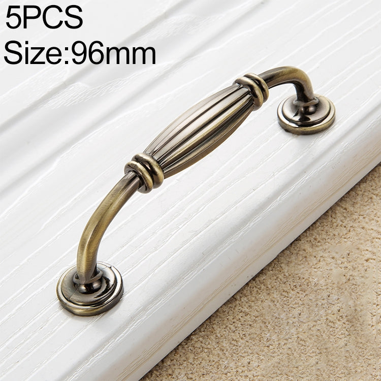 5 PCS 6064_96 Thickened Drawer Cabinet Handle (Cyan)