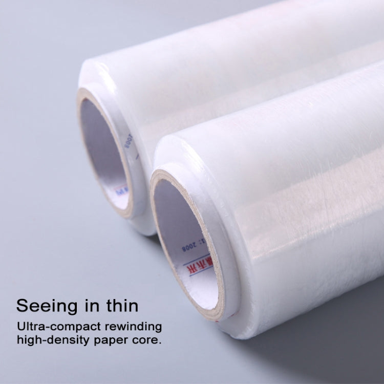 PE Transparent Stretch Wrap Film(Width: 50cm, Length: 300m)