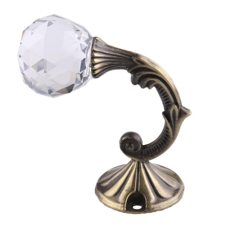 2 PCS Retro Water Wafer Head Barb Curtain Decorative Wall Hook