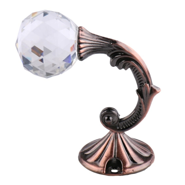2 PCS Retro Water Wafer Head Barb Curtain Decorative Wall Hook