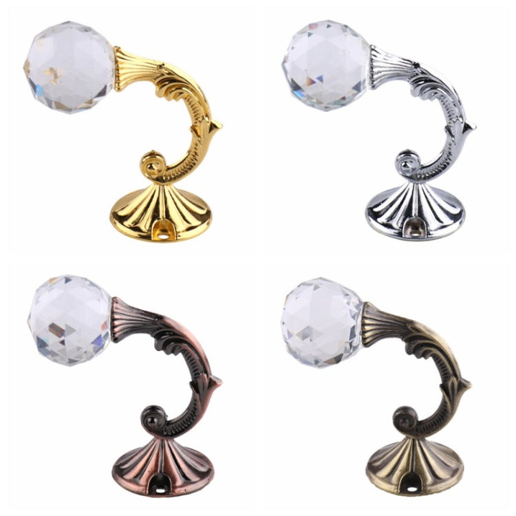 2 PCS Retro Water Wafer Head Barb Curtain Decorative Wall Hook