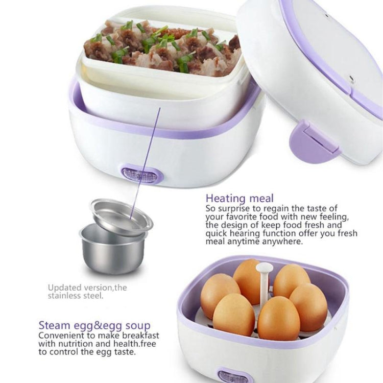 Multi-function Electric Cooking and Heating Lunch Box Mini Plugged In Insulated Lunch boxï¼ŒRandom Color Deliveryï¼ŒEU Plug