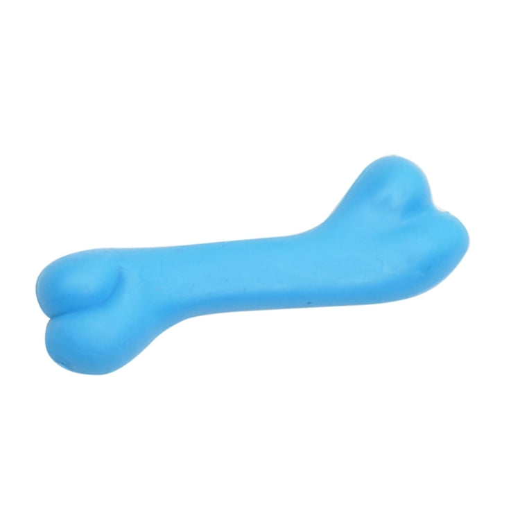 Rubber Pet Toy Chicken Bone Dog Toys, Random Color Delivery, Size: 12cm