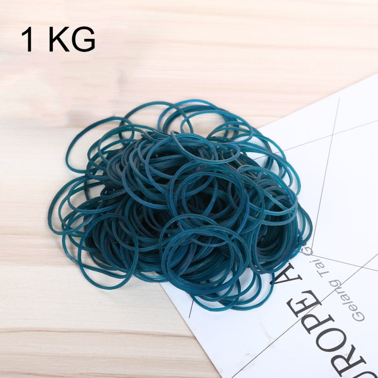 Blue Rubber Band Paper Bills Dollars Money Elastic Stretchable Bands, 1KG Per Bag