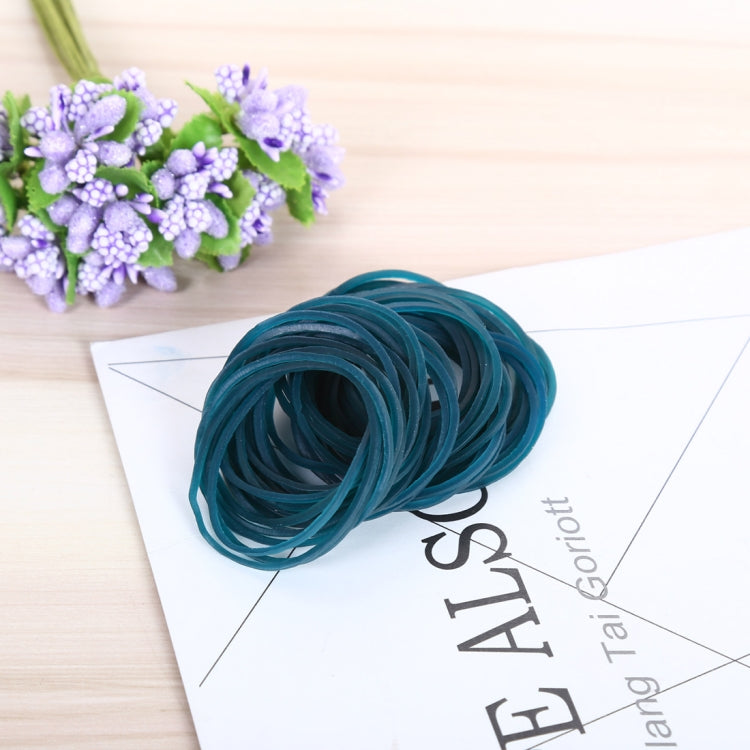 Blue Rubber Band Paper Bills Dollars Money Elastic Stretchable Bands, 1KG Per Bag