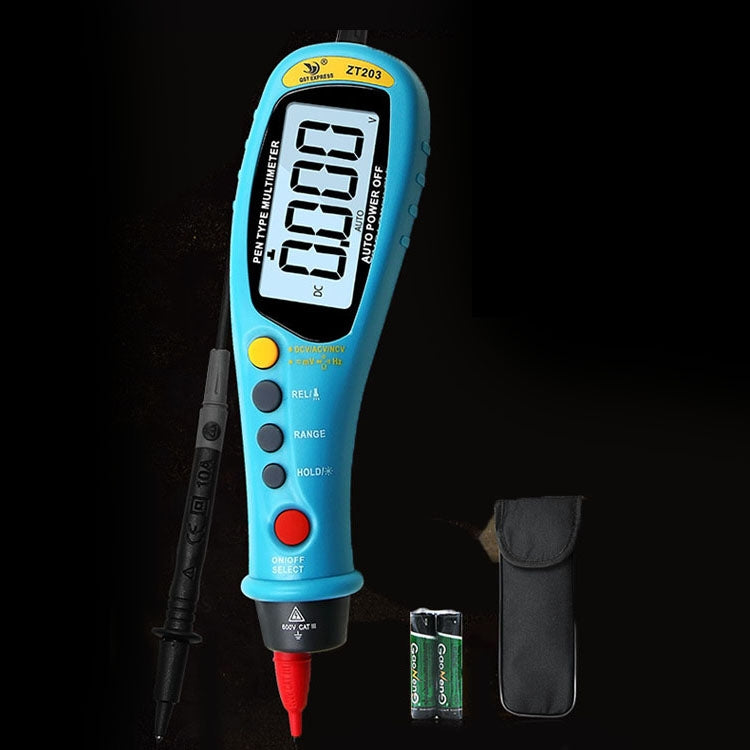Mini Automatic Portable Digital Display High Precision Pen Style Multimeter for Current Voltage Resistance Induction