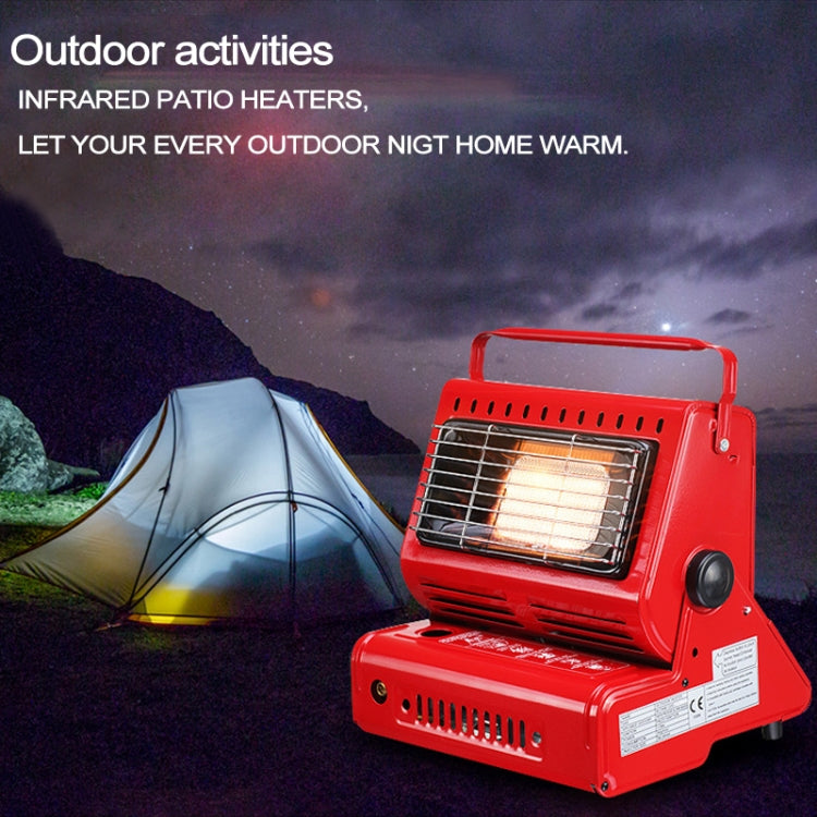 Multifunctional Portable Outdoor Camping Trip Gas Heater Gas Stove Burner, Powered by Single Gas Tank (Not Included)