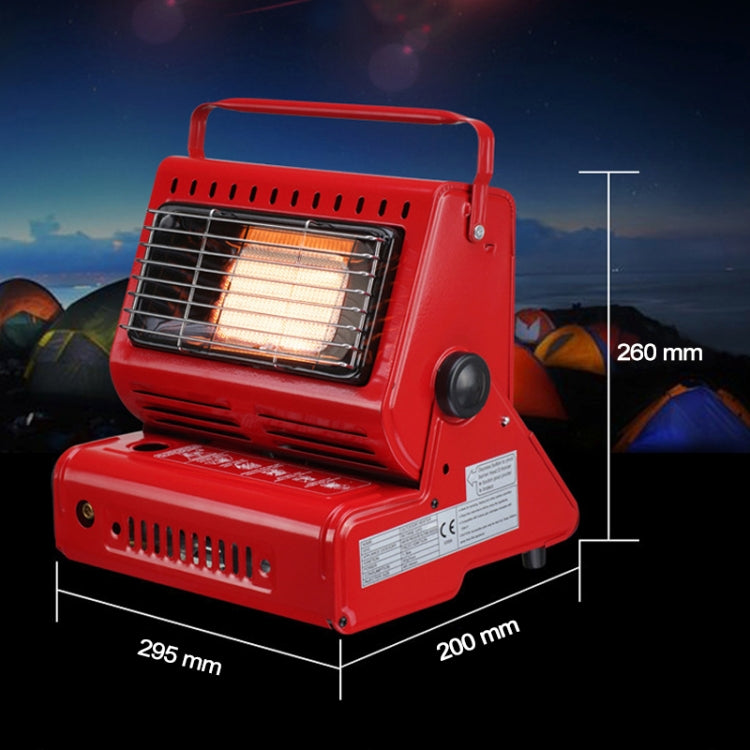 Multifunctional Portable Outdoor Camping Trip Gas Heater Gas Stove Burner, Powered by Single Gas Tank (Not Included)