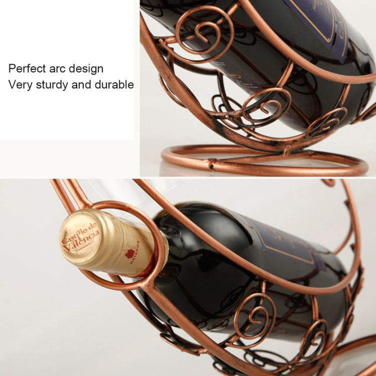 Creative European Metal Retro Pirate Ship Wine Rack Hanging Wine Glass Holder Bar Stand Holder  Wine Rack for Single Wine Bottle (Bronze)