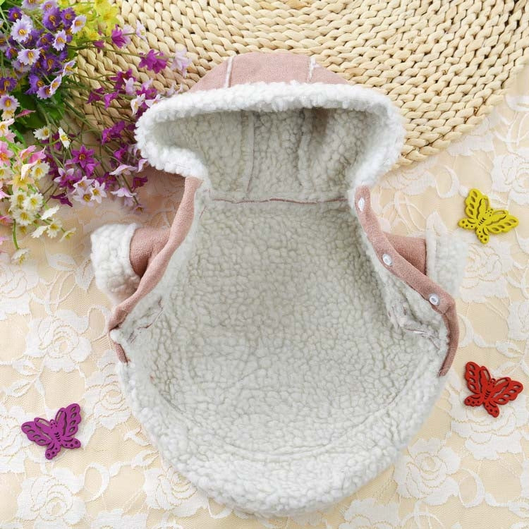 New Style Winter Cotton Warm Pet Dog Clothes, Size: XL, Back Length: 37cm, Chest: 46cm