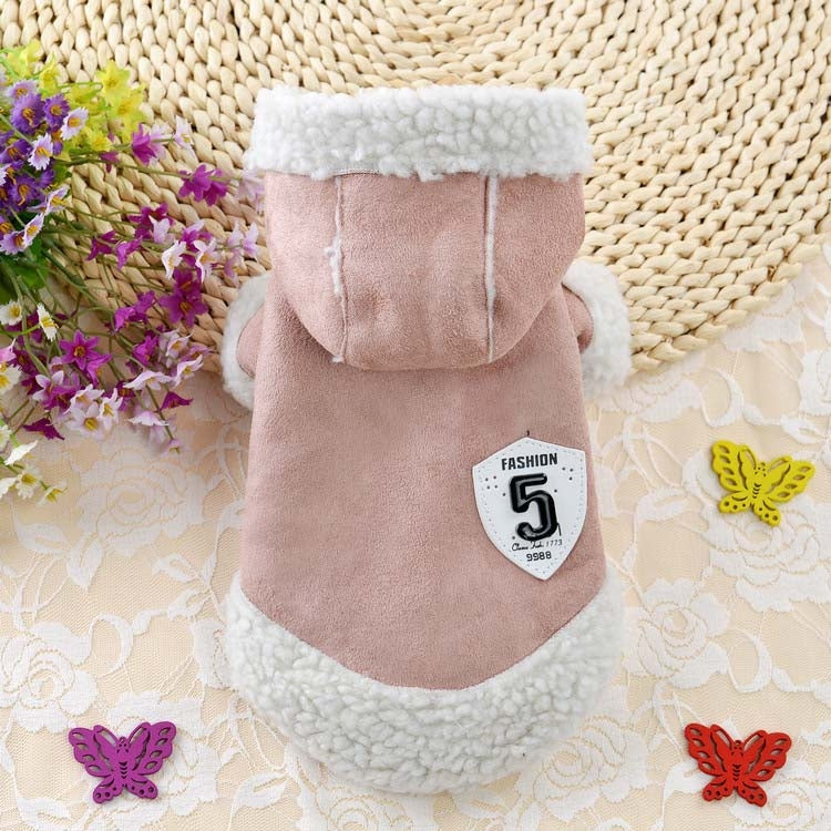New Style Winter Cotton Warm Pet Dog Clothes, Size: XL, Back Length: 37cm, Chest: 46cm