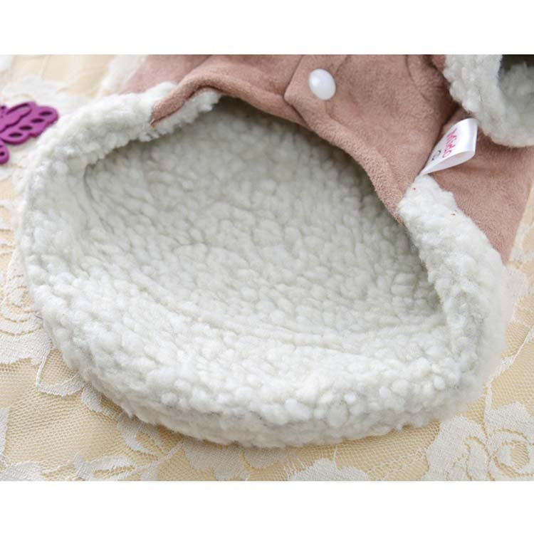 New Style Winter Cotton Warm Pet Dog Clothes, Size: XS, Back Length: 18cm, Chest: 26cm