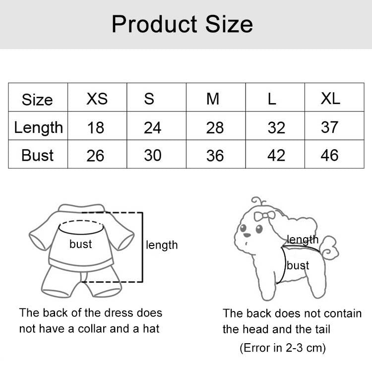 New Style Winter Cotton Warm Pet Dog Clothes, Size: XS, Back Length: 18cm, Chest: 26cm