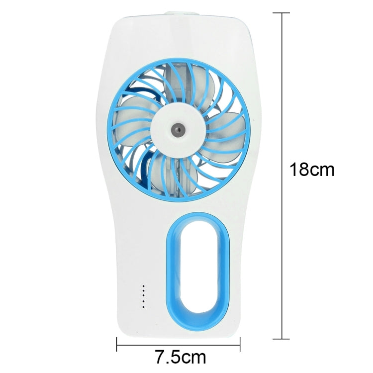 Mini Beauty Replenishment Humidifier Fan(Blue)