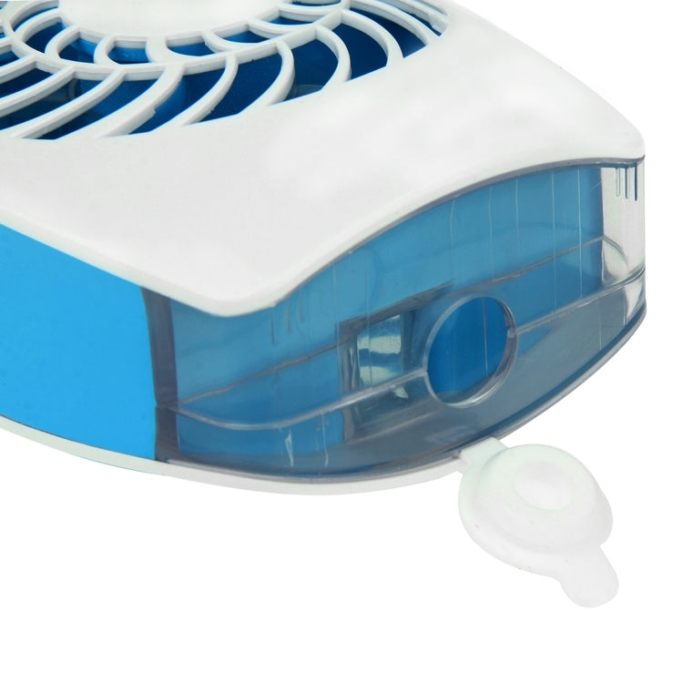 Mini Beauty Replenishment Humidifier Fan(Blue)