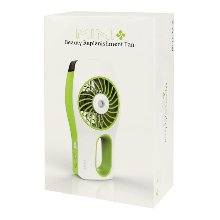 Mini Beauty Replenishment Humidifier Fan(Blue)