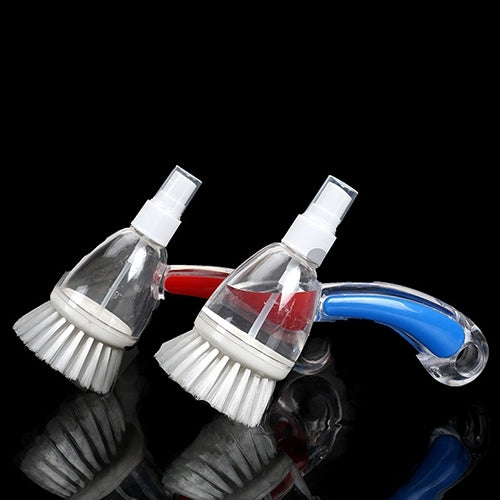 Pet Bath Cleaning Brushes with Shampoo Container, Random Color Delivery