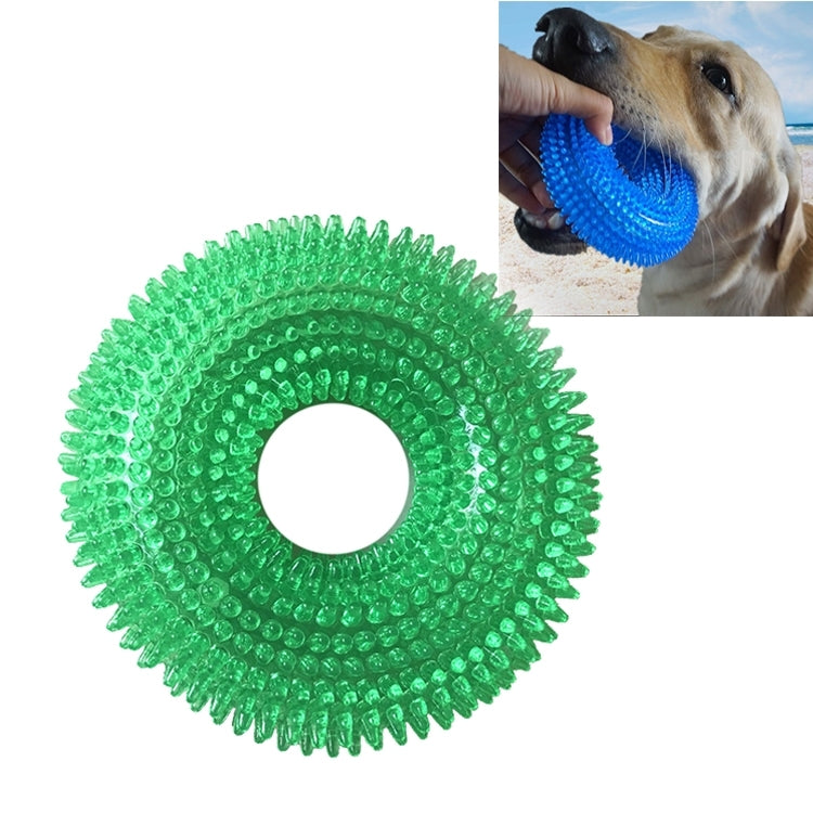 Pet Sounding Toy Thorny Ring Bite Resistant Toy for Large Pets, Size: 12.5*12.5cm
