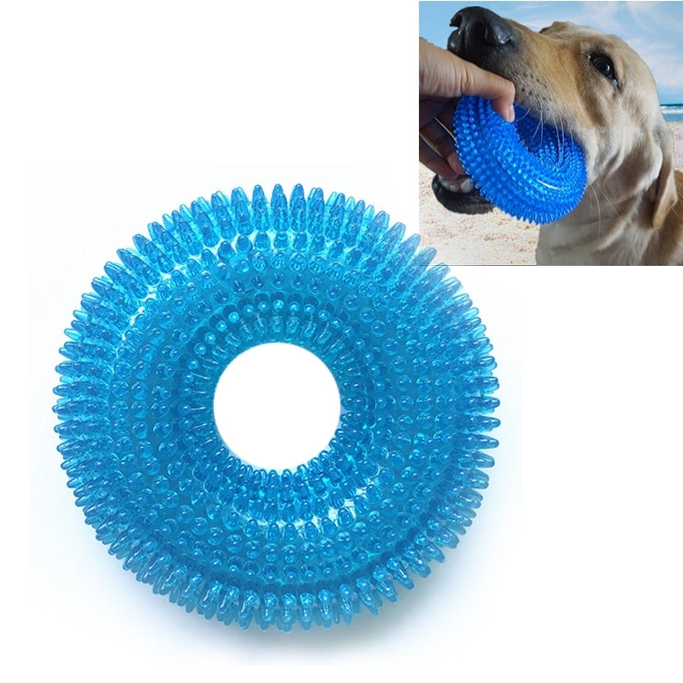 Pet Sounding Toy Thorny Ring Bite Resistant Toy for Large Pets, Size: 12.5*12.5cm