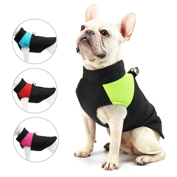 Pet Dog Cotton Vest Ski Suit, Size: 4XL, Chest: 63cm, Back Length: 55cm