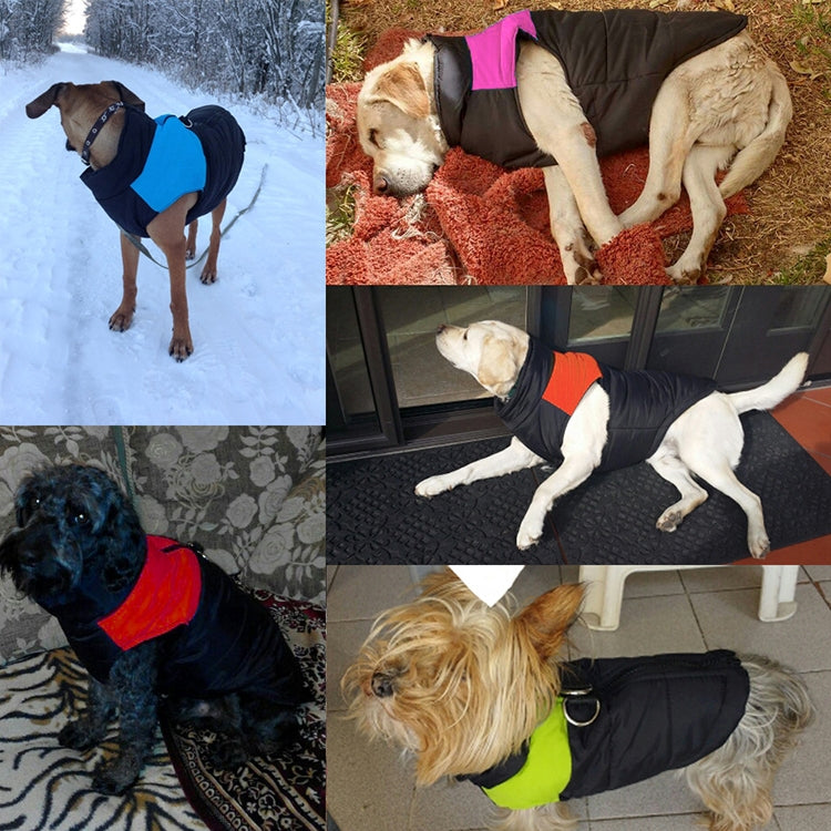 Pet Dog Cotton Vest Ski Suit, Size: 5XL, Chest: 68cm, Back Length: 60cm