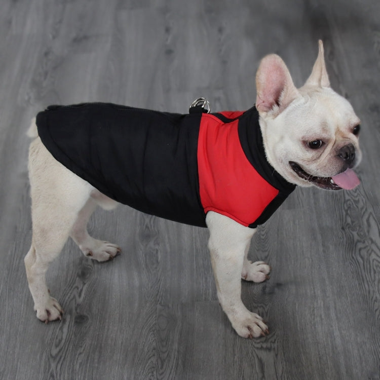 Pet Dog Cotton Vest Ski Suit, Size: XL, Chest: 50cm, Back Length: 40cm