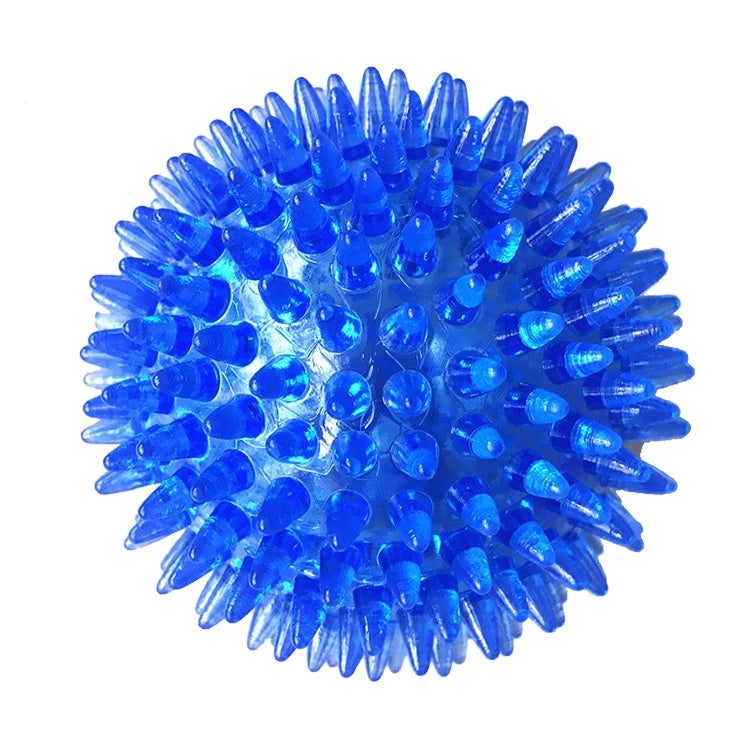 Pet Sounding Toy Hedgehog Ball Golden Retriever Molar Bite Resistant Tooth Toy for Large Pets, Medium, Diameter: 9cm, Random Color Delivery