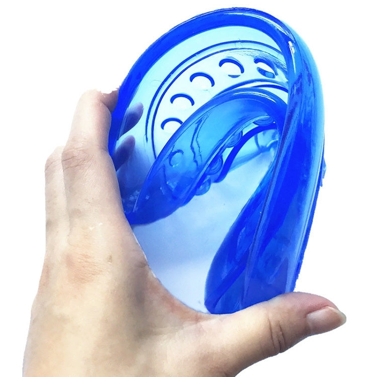 Pet Flying Disc Toy Golden Retriever TPR Soft Bite Resistant Flying Saucer Toy for Large Pets, Medium, Diameter: 18.5cm, Random Color Delivery