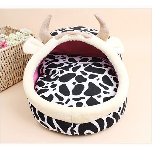 Pet Supplies Detachable Pets Nest Cute Cartoon Shape Mongolia Bag Cat Dog House, Large, Size:45*42cm