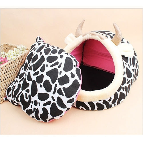Pet Supplies Detachable Pets Nest Cute Cartoon Shape Mongolia Bag Cat Dog House, Large, Size:45*42cm