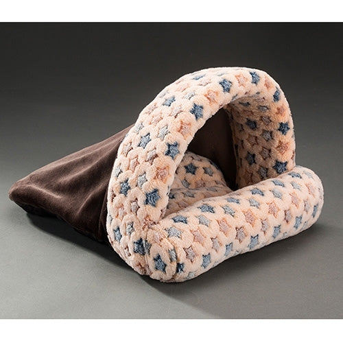 Pet Supplies Detachable Pets Nest Cute Slippers Shape Mongolia Bag Cat Dog House, Small, Size:50*40cm(Coffee)