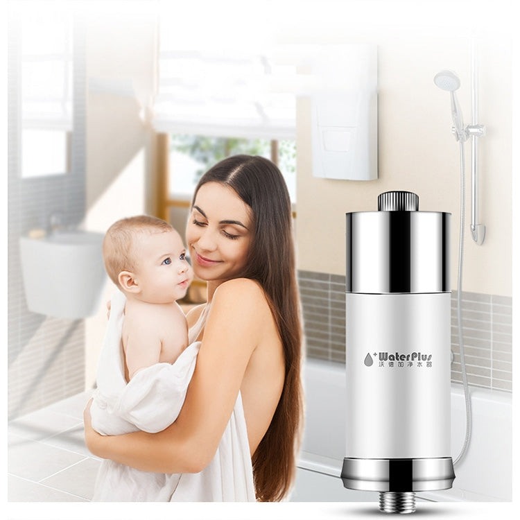 Stainless Steel Household Bath Chlorine Bacteria Remove Shower Water Filter Purifier