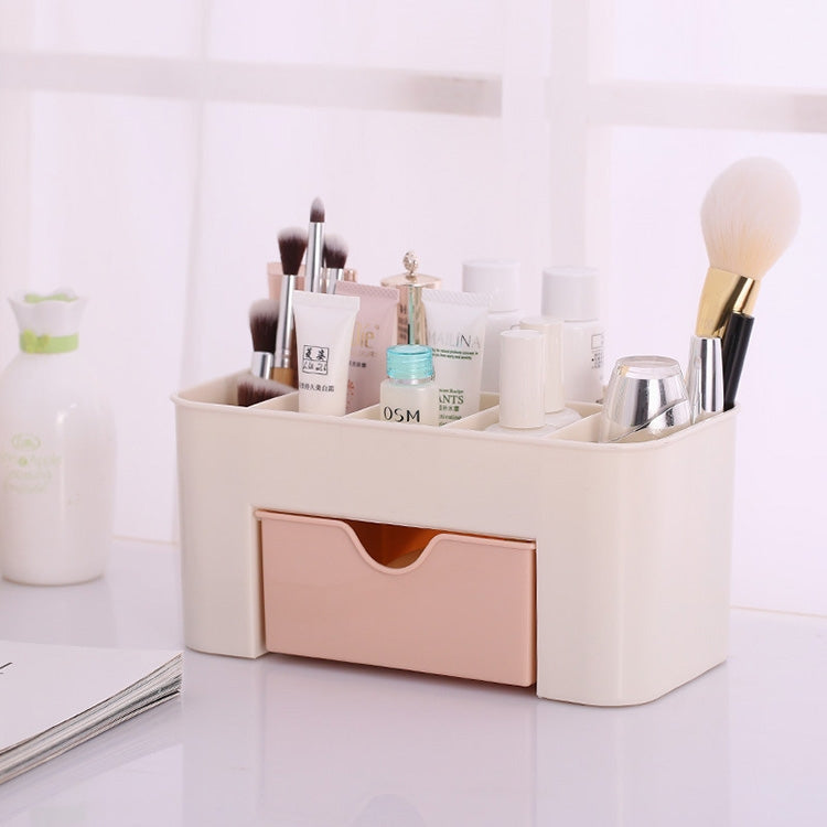 Multi-function Sub Format Desktop Cosmetics Tableware Organize Debris Storage Box Container Holder with Drawer